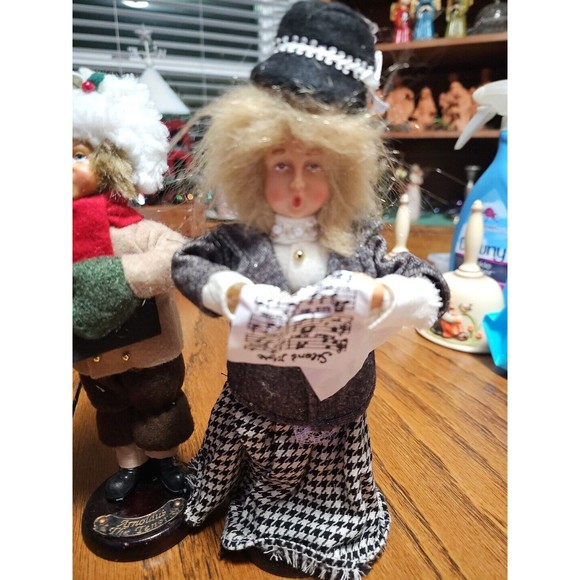 4 Vintage Pickwick Carolers Group Lot Of 4 Ashley Cooper - Picture 4 of 12